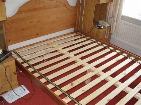 reinforcing wood bed frame